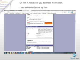 On Win 7, make sure you download the installer. I had problems with the zip files. 