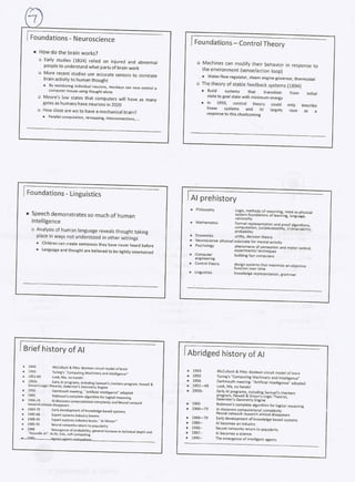 Artificial Intelligence Notes- Set1 | PDF