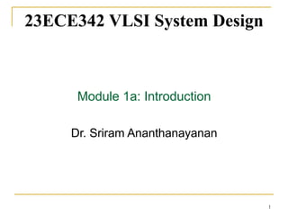 VLSI System Design with Verilog Hardware Description Language | PPTX