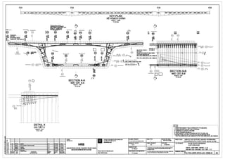 ~
~
it
i
~ii:
15
ES1 S1 SAB' SA7' SAS'
~ENT
EJ1eu CHINH THANH COT THeP
=--- b9~~w
I!!
~
uw .!:
F %
!I $i
!;l 8
uB
PARAPET
!!!~
STARTER BARS ~A
THANH COT THeP NHO RA ';:
2x20-D12
@150
10
--§ 2x27-D16
@1150
@O
~~
-r--
'i'@,_,_
~~
~
x
.::-!
I
(
->-
t
I
~ -
~
~
~
i.:
@ 2x2- D16
c::
_.____ .____,_ i....___
" ' ' '
11
lLJ i-- -
I
l,j
- ~ J...._,_ ._______ .
DETAILX
CHITl~TX
SCALE: 1/10
TYL!;: 1/10
'
8 0
I
' I
"
I
-Ll
SECTION A-A
M~TCATA-A
SCALE: 1/20
TYLl;:1120
o--~-+-~~-+-~~~~~~~~~~~~~~-+-~~~...._~~...._~~-< Q.IENT:
o--~-+-~~-+-~~~~~~~~~~~~~~-+-~~~...._~~...._~~-< CHOflAuru:
3" 21/11Y11 Upda111d
2A 3004'11 2nd aubml11lon at'lechnlcal dMlgn
A.K
HRBA . K
1C ~8110 A . K
..co
10,..o
..-"'"&
Upda111d
18 2MIBl10 UPDATED A . K HANOI METROPOLITAN RAIL TRANSPORT PROJECT BOARD
!----+---+----------------,.-.K------1----l BAN DI/AN llWNG sA.rllOTHI llANQI1A 31m1110
REVISION DATE
SLrAOOI Nal.Y
Flr"111a»
DESCRIPTION
NQI DUNGWAfJOI
IHIHl!BI'
HIM!
CllllClllBI'
IOI.!
•
SA9 S3 SB9
KEY PLAN
K~ HO~CH CHfNH
SCALE: 1/200
TYLS:1/200
PROJECT IMPLEMENTATION CONSULTANT
11 VAN THl,IC HleN DI,/ AN
SYSTRAS.A
PROJECTDIRECTORGIAMaocDI/AN:
Alain B~cheraau
~$1
52
SA9'
SB9'
SAB'
SB8'
9
~~
@ @)
9ii..t:
REINFORCEMENT SEE DWG.
COT THeP XEM BANve
PIC-TEC-GRR-WVo-.104-18662-B
PIC-TEC-GRR-WVo-.104-18663-B
016@§
SECTION B-B
M~T CAT B-B
FILE NAA1ElTtN e,1,1/£:
DESIGNED BY TH1"1K£:
A. K
CHECKED BYSlll.T:
G. Maur1s
CHIEF~IGNERCll) NHleMTH1£r Ke:
P. Amaud
SCALE TYLE:
FORMATKHO BAN VE:
A1
STAlUS TfNH~G :
Teclmical Oesign
DAlENGAY:
31/01/10
Thil <Rwi'ID mUll:notbe eithlrlOlrled,<q>ied«otl'lll'Wile NP'Odiacl
ln wtdeah P11rtorul8dfor•nr prupmewllhoul:.. prlor'Mltsl
parmlllllonot HRB.
......My_..,.,._......."11 ..... ""'"""-"""iHn'-Y
....~ ...- .........~t~'"""'"""'"""·
SCALE: 1/20
TYLS:1120
NOTES: ~~~~~~~~~~~~~~~~~~~~~~
GHI CHL.f:
1. REINFORCEMENT YIELD STRENGTH: FY=420 MPA.
1. ClldNG El0 CHAY CllA cx:fTTHE'.P :fy--420 Mpa
2. CONCRETE COVER: C=50 MM.
2. Ld P eeTONG e.<oV£c=50 mm
3. FOR PARAPET S"fARTER BARS REFER TO DWG. NO.
3. EJe XEM THANH COT THe!P CHO' GOA LAN CAN XJN XEM BAN ve so
PIC-TEC-GRR-WVO-J00-18803-B TO PIC-TEC-GRR-WVo-.100-18808-B
PROJECT CVAN: HANOI PILOTLIGHT METRO LINE Sedion Nhon•HantiRailway S1ation
TIM:NflOONG sATEJ0THITHIfll~M 1l'HA NQI ElatnN~n · Ga Hi NOi
Tm.ETtNB,l,IVE: NHUE RIVER CROSSING
VU'QT SONG NHUI;:
DECK- SA9'-SB9' - REINF -1/2
BAN W,T cAU. SA9'-SB9' - cOT Tl·H:.P. 1 / 2
DRAl'l1NGNO. BANV£SO:
PIC-TEC-GRR-WVO-J04-18560-B 3A
 