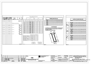 Total Lengths and Weights
lft"l!F.i
Number of members I
e.. Tohl ·~- Bmd
.... ..i of ... No. ~."' Code lft" - Shope Rn. Type T Type R BENDING DIAMETERS Imm!
... - - Lengths of standard hooks (mm!
Tot-al Weight Total Total Weight Total Diameters 6 B 10 12 14 16 1B 20 22 25 28
"
Diameter Length per unit Weight Length per unit Weight
Hooks Diameters 6 I 8 I 10 12 I 14 16 18 I 20 22 I 25
001 020 1 l l 5370 99 2 -i I, lml lkg/m) (kg) lml lkg/m) lkg) !Type 11 l6 48 60 T2 84 96 108 120 1l2 150 224
" 6 0 0.222 0.00
D
Frames 24 l2 40 48 56 64ITvoe 21 108 120 1l2 150 224
8 0 O.l95 0.00 nchora%es
A=3DD B=la36 [=550 0=1957 E=569 F=3DD Hooks (Type 1 T2 96 120 144 168 192 216 240 264 lOO
10 0 0.617 0.00 !Type 11 0 0 0 0 0 0 0 0 0 0 0 Dr>1=135" <>2=90° o:l=90" <>4=108° o:5=135'
R
~
Frames
Q
12 0 0.888 0.00 Frames ITvoe 21 0 0 0 0 0 0 0 0 0 0
ITvoe 21 0 0 0 0 0 0 0 0 0 0 0
001 016 1 8 8 2080 99 2 A=400 B=550 14 0 1.210 0.00 nchora%e
(Type 1 T2 96 120 144 168 192 216 240 264 lOO
16 46 1.580 T2.l8 R
Q 18 0 2.000 0.00 BAR DIMENSIONS Frames 0 0 0 0 0 0 0 0 0 0
003 016 1 8 8 1840 99 2 A=400 B=432
(Tvne 2)
20 16 2.470 39.79 - THE DIMENSIONS ARE GIVEN ON THE OUTSIDE FIBER OF THE REBAR ISEE BELOW)
Q
22 0 2.980 0.00 - THE TOTAL LENGTHS ARE CALCULATED ON THE BASIS OF THE CENTERLINE. nchora%e!
04A 016 1 1 1 5310 99 2 A=60D B=l967 25 0 l.850 0.00 llSD l766•2004 - METHOD Bl (Type 1 l6 48 60 T2 84 96 108 120 1l2 150
28 0 4.8l0 0.00 - THE BENDING ANGLES ARE GIVEN IN DEGREES.
ff
D
Frames
Q
ITvoe 21
0 0 0 0 0 0 0 0 0 0
l2 0 6.l10 0.00 A E
04B 016 1 1 1 5100 99 2 A=600 B=l864 nchora%e!
l6 0 7.990 0.00 ., (Type 1 l6 48 60 T2 84 96 108 120 1l2 150
Q
40 0 9.860 0.00
R
Frames
ITvoe 21
0 0 0 0 0 0 0 0 0 0
005 016 1 2 2 2020 99 2 A=562 B=l62
Type T Type R
nchora%e!
Total Length - Bended: 62
,tt- !Type 65 65 65 65 65 65 72 80 88 100
Total Length - Straight-: 0
D
Frames
" )Tvoe 21 0 0 0 0 0 0 0 0 0 0
Tot-.::il Length (ml 62
nchora%e!
Tot-.::il Weight - Bended 112 !Type 65 65 65 65 65 65 72 80 88 100
Tot-al Weight- - Straight-· 0
R
Frames 0 D 0 0 0 0 0 0 0 0
Tot-al Weight- (kg) 112
)Tvoe 21
Mean Size [mm] GENERAL WEIGHT kg
I 17.1 I I 112 I c__..,_
••m•CAD• DTP
,
""""*'-11P- - _..,_
~
~ CLIENT:
11
FILENAMET~ BAN v£ : SCALEITY'L~: STA.Ml TfNH~:
•
PROJECT IMPLEMENTATION CONSULTANT PROJECTIJJJ.l.l: HANOI PILOT LIGHT METRO LINE Sacllon Nhon- HlllOI Rallway 5'allan
CH0auTll: Tl/VANTHl/CHleN DI/AN Technical Design
' • PIC-TEC-GRR-WV0.1134-18871-6..)ADWG - ~N WONG sAT 90 THI THI Dli:M TP HA. NOi eo.nf'li&i- Ga Hi NOi
n SYSTRAS.A
DESIGNEDBYITHtrK£: FORtMTIKHO BAN v£ : DA.lEINGAY:
i ~ HRB
Tm.EIT~BANv£: NHUE RIVER CROSSING
2A 30/04/11 2nd 11ubmi11ion of technical d81ign A.K l->.Mauril b,"'"'"'
A.K A1 31/01/10 VU'O'T SONG NHUE
••~ s 1C
"'"'"
,,,.,..., A.K ...... b."'"'"' CIECKED BYSoAT:
" 23I08/10 "PDATE> A.K ...... ·"'"""'
HANOI METROPOUTAN RAIL TRANSPORT PROJECT BOARD
This drawing must not be eilher loaned, aopied orolhl!lrwi88 reproO.ioed DECK· DEVIATOR TYPE1 - REINF - BAR LIST
•• G. Maurts In whDB or In part or UHd tr.,r prupomwttlDllltlll prlorwrHBn
p 1A 31/01/10 Fi181 llal8 A.K F., Mauril
"·"'"""' BAND~ AN SOONG sAT !JO THI HANOi permlukln<IHRB. BAN M~T CAU - BO CHUY!=:N HU'6NG L0"-11 - COT THEP- DANH L1
0. REVISION
"'" """""'"'
...... ..... ........ PRO.ECTDIRECTORIGIAM00C CfJAN : CIEFCESIGNERIa-10 NICMTiii~ K£ : e•nv1 nlrkhOng ~pimp lird~ng duUlrn;il t1rt1-,rn0tlll*i toiy DRAWING NO.IBAN vi:SO :
I2A~ ;l SCrAElOI
""'' NQI DUNO SCrAElOI
""'" "" Clllitil;MTIElll: Alain B6chereau P.Amaud
IDir1 tJO, mi khOng ~ 8'/ d6ng j bang~ '*1 cUa HRB.
PIC-TEC-GRR-WVO-J04-1B671-B
1,JC HANH
 