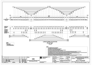 ~
~
'~
l!;
n~ ~ ~
7
i ~
! ! ti
~~~ ~ ',!!
~ n0..
15
I I I i I I I
15
I I I I I I 1'20Clo I I I I I I I
1
11 I I I I I I
1
3B500 I !500b I 38f00
rn 4950 200C 3000 3000
1
3000 3000 3000 3000 I 3000 3000 3000 4500 4500 3000 3000 3000 I 3000 3000 3000 3000 I 3000 3000 200( 3000 3000 I 3000 3000 3000 3000 I 3000 3000 3000 4500 4500 3000
1
3000 3000 I 3000 3000 3000 3000
1
3000 3000 ~00 4950 rn
z
I I I I.., x
y i 11111111i<:111llll S1 1-sAll SAS' SA7' SAS' ~ ~ SA3':..=.-, I~ ~r
I "
1>1 I ~
I~I~ I~ ~ I~ l,sAZ: oSA8 SA9 S3 SB9 ~ ~ SB!io SB!L s~ s~ ~
~l
I":;.: I ::ilIT" ~in- 1~3' 1,-®4' I~ SB6' SB7' SB8' ~ S2 1111111111111111111
~
·~1111u.
PHANElOANSO
CHAINAGE
Lytrlnh
0
~ i~1~·H-TAi A
1
TOP BLlstER
B~ NEOfllNH
CHAINAGEAT
LY TRINH TAI
BOTTOM BLISTER
Bl;: NEOflAY
LEGEND
GHICHO
~
43A
=
ES1
0
0
~
I
I ~
"'"""
@
...PASSIVE END
ElAU THl,IflQNG
<l:1llACTIVE STRESSING END
ElAU TAO (ING SUAT CHOflQNG
SA9' SAS'
80
80
5! ~
SA7' SA6' SA5' SA4' SA3' SA2' SA1'
0
8 80
0
8 80
80
80
0
8
:,!! ~ N
N
II)
N
QO
N ;;; .....
"'
~I ~I0
~
0
~
0
~
0
~
N .....N
"""N
0
""
~
~J~j
t----+----+--------------+----t--------t CLIENT:
1----+----+--------------+---1----+-----1 CHOEIAUnr:
2A 3MJ.1111 2nd .subml111lon ofl&dinlcaldea9'1 A. K
L LJ
PS1 SA1 SA2 SA3
8 ~I ~1
0
8 8 88 0 0 0
!:; g!! ~
"' ~ ~ f(!!.....
~I
0
~QO
.....
I
0 0 0
~ 11! 11!CD
"' &!J..... .....
I
I
I
HRB
=
L LJ
SA4 SA5 SA6 SA7 SAS SA9 S3 SB9 sea SB7 SB6 SB5 SB4 SB3 SB2 SB1 PS2 SB1' SB2' SB3' SB4' SB5' SB6' 587' SB8' SB9' ES2
il~lo
8 0 0 0 0 0 0 0 0
8 ~8 8 8 8 8 0 0
8 8 8 8 8 8 8 8 0
8 8 8 8 8 8 8 88 8 8 ~~~ ~ ~0 0 0 0 0 0 0 0 0 0 0 0 0
- :!: """
0
"' CD
"' N
:i8 :8 CD C2> ~ 0 N
le ~ CD ~ Si ~ ~ :§!
"' 5? 5? 5! 5! - - ~ ~ ~ ~ ~ ~
""" """ "' - - -
ml II ~I II I
I
0 0 0 0 0
I
0 0 0 0 0 0 0 0 0 0 0 QO QO QO 00 N
11! ~ 11! 11! ~ ~ ~ ~ ~ ~ ~ "" ~ 12 8
~-i8 lH u; .....
"""
0
"' CD en N I()
- - ~CD
"""
QO QO 00 00
"' a>
- - -I
34 L@L®
® @
®J@j 34
I
I li ~ ~
l @@
448
II
LONGITUDINAL ELEVATION
MAT CAT DOC
• SCALE : 1/200
TYLS: 11200
NOTES:~~~~~~~~~~~~~~~~~~~~~~~~~~~~~~~~~~~~~~~~~~~~~~~~
GHICHO
-ALL DIMENSIONS ARE IN MILLIMETERS.
TATcA cAc KICH THllOC THEOflON VI MM.
- FOR GENERAL NOTES REFER SEPARATE DRAWING.
flOI VO'! cN:; GHI CHO CHUNG, THAM KHAO BAN VE RU:NG
- FOR DETAILS OF BLISTERS REFER CONCRETE OUTLINE DRAWINGS.
flOI VO'! CHI ni;T COA BLISTERS, THAM KHAo cAc BANVE ~T BANG
- FOR TENDON PLAN VIEW AND ELEVATION LAYOUT REFER TO PIC-TEc-GST-WVO-J00-16401-B &PIC-TEC-GST-WVO-J00-16407-B.
flOI VO'!Ml!T BANGVAMl!T ElO'NG COA TAO cAPXIN HAYTHAM KHAOPIC-TEC-GST-WVO-JOIH8401-6 & PIC-TEC-GST-WVO-JOIH 8407-B.
- FOR TENDONS SETTING OUT REFER TO PRESTRESSING CROSS-SECTION DRAWING PIC-TEC-GST-WVO.J00-18410-B & PIC-TEC-GST-WVO-J00-16419-B.
vev;ec BO TRI cACTAO cAP XIN HAY THAM KHAO BAN ve cAT NGANG(ING SUAT PIC-TEC-GST-WVQ..JOIH841D.a & PIC-TEC-GST-WVQ..J0().18419-8.
- FOR PRESTRESSING DETAILS AND SEQUENCES REFER TO PIC-TEC-GST-WVO-J00-16408-B.
fl01 VOi cN:; CHI Ti£TVA cAc CHUOl liNG suAT XIN HAY THAM KHAO PIC-TEC-GST-WVQ..J0().18408-8.
- FOR METHOD OF CONSTRUCTION AND SEQUENCES REFER TOPIC-TEC-GCM-WVO-J00-18011-B & PIC-TEC-GCM-WVO-J00-18013-B.
fl01 VOi PHllONG PHAP THI CONGVAcN:; TRINH TIJ, XEM BAo cAo PIC-TEC-OCM-WVQ..J00-18D11-B & PIC-TEC-OCM-WVQ..J00-18013-B.
PROJECT IMPLEMENTATION CONSULTANT
lVVJN THVC Hl~N DIJ AN
ALENMIEITtN BAN'IE: STATUSll1NHT~:
Technical Deeign
PRO.ECTI Dll AN : HANOI PILOTUGKT METROLINE Sadlon Nhon-Hrml RalwaySbl!lan
ru~N WONG sAT00 THI THID1£MTP HANOi Eo911 Nh&i-Ge H~ NOi
SYSTRAS.A
DESIGNED BYTll1£r~ :
A. K
FORIMTI~BAN v£ :
A1
DATEINGAY:
31/01110
TITlflrtNBANv£: NHUE RIVER CROSSING
WQ'T SONG NHUI;:
1C 2Mllltl0 u 1lld
18 ZW&"IO UPDATED
A. K
1--"'---t="'-="-+~=------------+A."'K"'----F'-"==-+""=""--i HANOI METROPOLITAN RAIL TRANSPORT PROJECT BOARD DECK - PT - READY RECKONER
BAN M.!<T cAU - PT - BANG TfNH sAN
1A 3UJ1110 Fim-.
REVISION OATE DESCRIPTION
SC/ADO! NGA.Y NQI CUNG SO'A DOI
A. K BAN DI/ANDUONG BAT DO lHIHAN(ll
DelllNEDl!Y
1111trK£
IH!llEDl!Y
1111.r
PROJECTDIRECTORIGIANElOcD./AN : ORA'MNGNO.BAN'IE SO :
Alain B'9chereau PIC-TEC-GST-WVO-J04-18400-B 2A
 