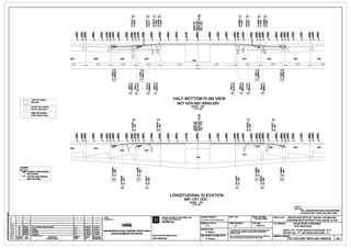 2
~a
............
00 ;:!;:::
'ii''il' 'ii''il'
x >- x >-
~
og
l ~
~ 8 i!
i 8
~ ~
i!
~~o
ie 0..., 0 ...,
..,. "' QCJ QCJ
~ c;;.... .... .... .... ....
~
' ~
;_g
~
ill L
-~' ~
ill
ll F H~' II"'"""'
I
~
=
=SA4' SA3' SA2' = SA ,
- - · · - - - · - - - · · - - - · · - - · · - - - · · -1---··- 1--1---··
D
0
0
ILEGEND
GHICHO
END OF CABLE
flAucN>
START OF CURVE
flAu Ell/ONG CONG
END OF CURVE
CUOI fll/O'NG CONG
_.... PASSIVE ANCHORAGE
NE0Blfl0NG
---$® ACTIVE ANCHORAGE
NEO CHO flQNG
300 0
SA4'
I 3000 I
if::::
co !lilNCA
o~
@]
0
8 8 i!....
"' 0 0 C')
~ ~ ~ ~
SA3'
i! ....
!:l i8.....
II II
XN
22
o----+------------------+----+--->-------< CUENT:
1----+---+---------------+---+---t------l CH09AUTLI:
2A 30IGl/11 2nd •ubml11lon oflllchnlcald-.,, A. K
3000 I
~
if::::-wco-
NCA
o~
21
-< x -< xII II II II
co~
Nto>
0 ....
co"' o-
~!!3 N-
"'22 22
22
00
co 00
['.;~
..., '
II 11
XN
80
~
i! ....
~ig
C') '
II II
CD XN
a;....
""~
21
~rt!.
22
HRB
30 )0
-< xII II
NCA
-N
NUI
~N
co
22
....
""o
~~
II II
XN
21
1C 25108110
18 23/08/10
U ~ A.K
1--=--F= '"'--+""'uPDA= JED"--------------+A"'.K"'"----+=~-=~---i HANOI METROPOLITAN RAIL TRANSPORT PROJECT BOARD
1A 31/01/10
REVISION DATE
SCIASOI NGAY
Fir.t - . A. K BAN DI/ANflOONG llATflO THIHhQI
OESCRIP'TlON
NQIOIMG SO'AOOI
-l'f!Elt
1 2 f.'lj
....
~8i~
ll..
~·a
QN
'ii''il''ii'~ z~
X>- X >- CIJU 0:: c..
~
~~ !!di?ll..1-
8
! ~
8
~
8
~
8 80 0 IQ 0 0
!:i ~ l'll :; ~I
I"' "'g
80
!:i
0
=0 =
I
-<XII II
co !:,l
co"'
~!!3
21
21
~~
~~
II 11
XN
II
· - - - · · - - - ··
r - - ::-1'.S.J_I__- -- -
4500 I 4500
HALF BOTTOM PLAN VIEW
MOT NO'A MAT BANG fJAY
80
~
SCALE: 1/50
Ti' LI;: 1/50
~I~~en lo::c..
~~~~
8IQ
l'll
+1
80
:;
LONGITUDINAL ELEVATION
MAT CAT DOC
SCALE: 1/50
T'i'LI;:: 1/50
PROJECT IMPLEMENTATION CONSULTANT
lV VAN THIJC HIENDIJ AN
SYSTRAS.A
FILE NMIEITtNBANvE:
DESIGNED BYTlll"1~ :
A. K
CHECl<EDBYsoAT:
G. Mauris
80
~
PROJECT DIRECTORIGIAM!lOcDI./AA: CHIEFDESIGl'ERICHOttila,I THI~ Kt :
Alain B6chereau P. Amaud
1 2 2
..., ....
ig
...,
!ll Si .... .... !ll Si...,CD ~~ lt'>O CO CD
lii
x >-
l~
X >-
l 'il'
X>-
lii
x >-
8 i!
~
8
~
i!
~
8
~ ~ [ 8 ~
~ i 80..., 0 ..., 0 0 0
~ ~ ~ ~ ~ ~ :li" !il
' ~ ~
=
=
""
~~rn Jro
-
g/ ,.....1' ~
~I I g
i a:
SA1 SA2 SA3 SA4
I
- ~
-<X
~ !
-< x
~!
N CA OCA
.... ....
~~N-
"'22 21
FORIMTIKl() BANv£:
A1
30 JO
-< x
~!_....
_. UI
~N
"'22
21
...,
i!!o
..,. "'..,. '?
II II
XN
I
~£
~~
21
-< x
~JI.
om
ON
N ljl
22
22
STATUS lT1NH ~ :
Technical Design
DAlENGAY:
31/01110
ThLl dlawl1111 rru11tnct i. .....-mi..t,~ i:r~ ~
ii whole or in part orUlldforanrp.,.,._wthcU lh9pricrwrillln
permiHionofHRS.
Mn ..... .....O..,._ oo) .......... ..... ... ..,.,,mOI........
.... ~ ...-o..,..,ID"llt '*"* ...""'"""·
3000
22
....
11; ...
i-.. IO
..,. <?
II II
XN
~£
~~
22
0
~ ....
~~
II II
X N
22
I 3000 I 3000
NOTE:------------~
GHICHO:
- ALL DIMENSIONS ARE IN MILLIMETERS.
TAT cA cAC KICH THU'Oc THEO flO'N V MM.
PRO.ECTDlfm: HANOI PILOTUGKT METRO LINE Sadlon Nhon- Hanoi RalwaySlatlon
TimNEllJOt.lG s.l.T00 THI THIElltMTP HANQI Eloftl Nh&i· Ge H~ NOi
TITLEl'ltNBANvE: NHUE RIVER CROSSING
WQ'T SONG NHUI;:
DECK- PT- PLAN VIEW & ELEVATION - 3 / 7
BAN M.!<T cAU - PT - M.!<T BANG & M.!<T ElO'NG - 31 7
DRAWINGNO.BAN~SO:
PIC-TEC-GST-WVO-J04-18403-B 2A
 