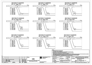 ~ '
SECTION AT CHAINAGE
MAT CAT TAI LYTRlNHX=22000
NUM y
6 2600 -320
7 2480 -105
8 2840 -102
9 2240 -108
10 3080 -99
11 2000 -110
42 1748 -1926
43 2007 -1926
d'444 1408 -1926
SECTION AT CHAINAGE
MAT CAT TAI LY TRlNHX=24620
0 0 0 0
NUM y
6 2705 -103
7 2375 -106
8 2945 -101
9 2135 -109
10 3185 -98
11 1895 -111
42 1691 -1599
43 1884 -2019
44 1541 -2019
SECTION AT CHAINAGE
MAT CAT TAI LY TRiNH• X=27000
0 0 0 d
NUM y z
5 2520 -105
6 2800 -102
7 2280 -107
8 3040 -100
9 2040 -110
10 3280 -97
11 1800 -112
43 1626 -1854
44 1559 -2123
Y=OZ=O
Y=OZ=O
1-----------------------------< CLIENT:
t - - - + - - - + - - - - - - - - - - - - - + - - - - + - - - - + - - - l CH09AUTLI:
~ ~ ~7 1~ t--~-+3-0I00_1_1-+-2-~-.u-bm-m1-oo-~-lllch-nl~-1-d-.,,-------+A-. K---+----+---l
NUM
6
7
8
9
10
11
42
43
44
NUM
5
8
7
8
9
10
11
43
44
NUM
5
6
7
8
9
10
11
43
44
HRB
SECTION AT CHAINAGE
MAT CAT TAI LYTRlNHX=23000
y
2640 -179
2440 -106
2880 -101
2200 -108
3120 -99
1960 -110
1736 -1905
1931 -1962
1433 -1962
SECTION AT CHAINAGE
MAT CAT TAI LY TRlNHX'"25000
0 0
y
2600 -328
2720 -103
2360 -106
2960 -100
2120 -109
3200 -98
1880 -111
1843 -2033
1544 -2033 0
SECTION AT CHAINAGE
MAT CAT TAI LYTRiNH" X=27620
y
2495
2825
2255
3065
2015
3305
1775
1558
1563
z
-105
-102
-107
-99
-110
-97
-112
-1731
-2151
II
PROJECT IMPLEMENTATION OONSULTANT
lV VAN THIJC Hl~N DIJ AN
SYSTRAS.A
~ ~ ~ 1C 251D8110 U 1lld A. K
Ii; ., 1il t--
1
""
9
-+'2""3/08/1==0-+-U=PDA=JED=-----------+A=.K"'----F-'=--+=="--l HANOI METROPOLITAN RAIL TRANSPORT PROJECT BOARD
~ It 1A 31/01/10 Fi..tleaJo A.K BANDl/ANfllKINGllATOOTHl~NQI
I- c ~ REVISION DATE DESCRIP'TlON - l ' f Q1El:RJJl'f
~ ~ i SCIASOI NGAY NQI DlolG 80'AOOI !Elt IQIJ
PROJECTDIRECTORIGIAM!lOcIll./AN:
Alain B6chereau
Y=OZ=O
Y=OZ=O
Y=OZ=O
SECTION AT CHAINAGE
MAT CAT TAI LYTRlNHX=24000
NUM y
6 2680 -103
7 2400 -106
8 2920 -101
9 2160 -108
10 3160 -98
11 1920 -111
42 1708 -1729
43 1949 -1997
44 1509 -1997 0
SECTION AT CHAINAGE
MAT CAT TAI LY TRlNHX=26000
NUM y
5 2560 -188
6 2760 -102
7 2320 -107
8 3000 -100
9 2080 -109
10 3240 -98
11 1840 -112
43 1734 -2021
44 1551 -2078
SECTION AT CHAINAGE
MAT CAT TAI LYTRiNH" X=28000
NUM y
4 2600
5 2480
6 2840
7 2240
8 3080
9 2000
10 3320
11 1760
44 1566
Y•OZ•O
Y•OZ=O
Y•OZ=O
NOTE~:------------------------------------------.
GHICHU
- ALL DIMENSIONS ARE IN MILLIMETERS.
TAT cAcAc KlCH THl!OC THEO f)()'N VI MM.
- THE TENDON LAYOl/T IS SYMMETRICAL TO THE S EGMENT CENTER LINE (Z=O)
~T BANG GAP LA £l01 XlJNG W I Ell!O'NG TAM PHAN~ (Z=O)
- FOR GENERAL PIT SCHEME REFER TO DWG. No. PIC-TEC-GST-WVO-J00-18400-B.
• VOi BO TRI PIT TONG n-fi;_, XEM BAN yi; SO PIC-TEC-GST-WVO-J0().184QO.B.
·FOR TElIDON,Eley,~TION AND PLAN VIEW LAYOUT REFER TO DWG. No. PIC-TEC-GST-WVO-J00-18401-8 TO PIC-TEC-GST-WVO-J00-18407-8.
- v~=~TEll!NG v,.. 00"1.... M"'T BANG cAP XEM MN vi:so PIC-TEC-GST-WVO-J0().18401-a El!ON PIC-TEC-GST-WVO-J0().18407-B.
·FOR PRESTRESSING DETAIL AND SEQUENCES REFER TO DWG. No. PIC-TEC-GST-WVO-J00-18408-B.
V£ CHI Ti~ VA TRINH lV IJNG SUAT TRlJO'c XEM BAN~SO PIC-TEC-GST-WVO-J0().18408-B.
FILE NMIEITtNBANvE:
DESIGNED BYTllli;r~ : FORIMTIKl() BANv£:
A. K A1
STATUS lT1NH~:
Technical Design
DAlEINGAY:
31/01110
CHECl<EDBYsoAT : n.~•-'11""""",__.,._,,_, .,._ __.
G. Mauris n whol1or inpor1.,..-ror..,,.p,_w111oo.1111opr1or-
1-----.,...--..,.......,,....-1 permiHionofHRB.
CHIEFDESIGl'ERCHOttila,I THI~Kt: Mn ....,. "'°""°"""-w'*''II....,"""""""""'rnOI,.....,
P. Arnaud .... ~ma-o..,..,ID'llt'*"*'*'""' """·
PRO.ECTOlf AN : HANOI PILOTUGKT METRO LINE Sadlon Nhon- Hanoi RalwaySlatlon
TimN EllJOt.lG sAT00 THITHIElltMTP HANQI Eloftl Nh&i-Ge H~ NOi
TITLEl'ltNBANvE: NHUE RIVER CROSSING
WQ'T SONG NHUI;:
DECK - PT - CROSS SECTIONS - 4 / 10
BAN M.!<T cAU - PT - M.!<T cAT - 4 / 10
DRAWINGNO. BANvESO :
PIC-TEC-GST-WVO-J04-18413-B 2A
 