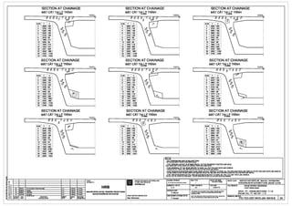SECTION AT CHAINAGE
MAT CAT TAI LYTRlNH• X=46000
NUM Y Z
3 2600 -183
4 2763 -102
5 2360 -106
6 3003 -100
7 2120 -109
8 3243 -98
9 1880 -111
10 3483 -95
11 1640 -114
21 1944 -441
22 2051 -228
51 2420 ~95
52 2334 -1105
53 2165 -1329
SECTION AT CHAINAGE
MAT CAT TAI LYTRlNH• X=46380
NUM Y
4 2705
5 2360
6 2945 -101
7 2120 -109
8 3185 -98
9 1880 -111
10 3425 -98
11 1640 -114
22 2002 -228
37 1494 -1890
51 2420 ~95
52 2352 -1109
53 2166 -1329
0 0 0
022
SECTION AT CHAINAGE
MAT CAT T~i.!J TRlNH
0
NUM Y z
4 2615 -269
5 2465 -105
8 2855 -101
7 2225 -108
8 3095 -99
9 1985 -110
10 3335 -97
11 1745 -113
22 1920 -062
37 1569 -2185
51 2420 ~95
52 2352 -1109
53 2283 -1324
SECTION AT CHAINAGE
MAT CAT TAI LY TRlNH• X=45620
NUM Y Z
3 2600 -271
4 2735 -103
5 2360 -106
6 2975 -100
7 2120 -109
8 3215 -98
9 1880 -111
10 3455 -95
11 1640 -114
21 1920 -082
22 2007 -228
51 2420 ~95
52 2352 -1109
53 2165 -1329
SECTION AT CHAINAGE
MAT CAT TAI LYTRlNH" X"47000
NUM Y
4 2680
5 2376
6 2920 -101
7 2136 -109
8 3160 -98
9 1898 -111
10 3400 -98
11 1656 -113
22 1982 -270
37 1527 -2008
51 2420 ~95
52 2352 -1109
53 2188 -1328
SECTION AT CHAINAGE
MAT CAT T~!JJ'TRlNH
NUM Y
4 2800 -323
5 2480 -105
8 2840 -102
7 2240 -108
8 3080 -99
9 2000 -110
10 3320 -97
11 1760 -112
37 1568 -2168
51 2420 ~95
52 2352 -1109
53 2285 -1324
Y=DZ=O
SECTION AT CHAINAGE
MAT CAT TAI LY TRlNH" X"46000
NUM Y Z
3 2800 -325
4 2720 -103
5 2360 -106
6 2960 -100
7 2120 -109
8 3200 -98
9 1880 -111
10 3440 -98
11 1840 -114
22 2002 -228
51 2420 -895
52 2352 -1109
53 2165 -1329
SECTION AT CHAINAGE
MAT CAT TAI LYTRlNH• X"48000
NUM Y
4 2640
5 2437
6 2880 -101
7 2197 -108
8 3120 -99
9 1957 -110
10 3380 -98
11 1717 -113
22 1944 -441
37 1569 -2165
51 2420 -895
52 2352 -1109
53 2282 -1325
SECTION AT CHAINAGE
MAT CAT T~i.IJ TRlNH
0 0
NUM Y
5 2495 -105
8 2825 -102
7 2255 -107
8 3065 -99
9 2015 -110
10 3305 -97
11 1775 -112
36 1558 -1731
37 1563 -2151
51 2420 -895
52 2352 -1109
53 2285 -1324
Y=OZ=O
~~1~~:~--------------------------------------~
1-------------------------------< CLIENT:
t - - - + - - - + - - - - - - - - - - - - - + - - - - + - - - - + - - - l CH09AUTLI:
:i: '
~ ~ ~7 1~ t--~-+3-0I00_1_1-+-2-~-.u-bm-m1-oo-~-lllch-nl~-1-d-.,,--------+A-. K---+----+---l
~ ~ ~ 1C 251D8110 U 1lld A.K
Ii; ., 1il t--
1
"'"
9
--+'2""3/08/1==0-+-'U=POA=J E D = - - - - - - - - - - - + A =.K"'"----i='='"-+=="--l HANOI METROPOLITAN RAILTRANSPORT PROJECT BOARD
~ It 1A 31/01/10 Fir.t - - A. K BAN DI/ANDUONG llATflO Tlll~NQI
>- c ~ REVISION DATE OESCRIPTlON - l ' f il1El:RJJl'f
~ ~ i SCIASOI NGAY NQI OlolG 80'AOOI !Elt IQIJ
HRB
II
PROJECT IMPLEMENTATION CONSULTANT
lV VAN THIJC Hl~N DIJ AN
SYSTRAS.A
PROJECTDIRECTORIGIAM!lOcDI./AN:
Alain B6chereau
-ALL DIMENSIONS ARE IN MILLIMETERS.
TATCACAC KICH THU'OCTHEOOONVI MM.
- THg.TJ:ND01:"11
LAYOUT IS SYMMETRICAL TO THE SEGMENT CENTER LINE (Z=O)
~T """'G CAP'""DOI Xl/NG W I aO'ONG TAMPHAN a~ (Z"())
- FOR GENERAL PfT SCHEME.REl'ER TO DWG. No. PIC-TEC-GST-WVO-J00-18400-B.
- VOi BO"TRf PIT TONG TH£, XEM BANVl:SO PIC-TEC-GST-WVO._JOC>-184llD-B.
- FOR TE~DON.
1ELEVATION~1ND P.LAN VIEW LAYOUT REFER TO DWG. No. PIC-.JEC-GST-WVO-J00-18401-B TO PIC-TEC-GST-WVO-J00-18407-B.
-VE M,!.Tf)IJNG V" BO TRI M,!.T """'G cAPXEM BAN VE SO PIC-TEC-GST-WVO._J00.18401-B f)o;N PIC-TEC-GST-WVO._J00.184ll7-B.
- FOR PRESTRESSIN~ DETAIL AND SEQUENCES.REFER TO DWG. No. PIC-TEC-GST-WVO-JOG-18408-B.
VE CHI Tie!T VA TRINH TV U'NG SuAT TRU'OC XEM BAN VE SO PIC-TEC-GST-WVO._JQ[).18408-6.
FILENMIEITtNBANvE:
OESIGNED BYTllli;r~ : FORIMTIKl() BANv£:
A. K A1
STATUS lT1NH~:
Technical Design
OAlENGAY:
31/01110
CHECl<EOBYsoAT : n.~•-.-.i"""""""_""_,,_, .,._ __,
G. Mauris n whol1orinport.,..-ror..,.p,_w111oo.1111opr1or-
1-----,,....--..,......,,....-1 permiHionofHRB.
CHIEFDESIGl'ERCHOttila,I THI~Kt: Mn .. n0y "'°""°"""-w...,.-.i....,"""""""""'rnOI,.....,
P. Arnaud .... ~ma-o..,..,ID"llt'*"*'*'""' """·
PRO.ECTDlf AN : HANOI PILOTUGKT METRO LINE Sadlon Nhon- Hanoi RalwaySlatlon
TimN EllJOt.lG sAT00 THI THIElltMTP HANQI Eloftl Nh&i-Ge H~ NOi
TITLEl"ltNBAN1£: NHUE RIVER CROSSING
WQ'T SONG NHUI;:
DECK - PT - CROSS SECTIONS - 7 / 10
BAN M.!<T cAU - PT - M.!<T cAT - 7/ 10
DRAWINGNO. BANv£SO:
PIC-TEC-GST-WVO-J04-18416-B 2A
 