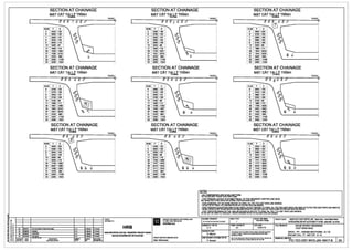 SECTION AT CHAINAGE
MAT CAT TAI LY TRlNHX"50000
Y=OZ=O
NUM y
5 2520 -105
6 2800 -102
7 2280 -107
8 3040 -100
9 2040 -110
10 3280 -97
11 1800 -112
36 1626 -1854
37 1559 -2123
51 2420 -895 0
37
52 2352 -1109
53 2285 -1324
SECTION AT CHAINAGE
MAT CAT T1JJJ TRiNH
Y=OZ=O
0 0
NUM y z
6 2705 -103
7 2375 -106
8 2945 -101
9 2135 -109
10 3185 -98
11 1695 -111
35 1691 -1599
36 1884 -2019
37 1541 -2019
51 2420 -895
52 2352 -1109
53 2285 -1324
SECTION AT CHAINAGE
MAT CAT TAI LYTRlNHX=65000
Y=OZ=O
NUM y
6 2600 -320
7 2480 -105
8 2840 -102
9 2240 -108
10 3080 -99
11 2000 -110
35 1748 -1926
36 2007 -1926
~37 1408 -1926
0 0
35 37
51 2420 -895
52 2352 -1109
53 2285 -1324
1-------------------------------< CLIENT:
t - - - + - - - + - - - - - - - - - - - - - + - - - - + - - - - + - - - - l CH09AUTLI:
~ '~ ~ ~7 1~ t--~-+3-0I00_1_1 -+-2-~-.u-bm-m1-oo-~-lllch-nl~-1-d-.,,--------+A-. K---+----+----l
NUM
5
8
7
8
9
10
11
36
37
51
52
53
NUM
6
7
8
9
10
11
35
36
37
51
52
53
NUM
7
8
9
10
11
34
35
36
37
51
52
53
HRB
SECTION AT CHAINAGE
MAT CAT TAI LYTRlNHX"51000
y
2560 -186
2760 -102
2320 -107
3000 -100
2080 -109
3240 -98
1840 -112
1734 -2021
1551 -2078
2420 -895
2352 -1109
2285 -1324
SECTION AT CHAINAGE
MAT CAT T1!JJ TRiNH
y z
2680 -103
2400 -106
2920 -101
2160 -108
3160 -98
1920 -111
1708 -1729
1949 -1997
1509 -1997
'1 ff2420 -895
2352 -1109
2285 -1324
SECTION AT CHAINAGE
MAT CAT TAI LYTRlNHX=55380
y z
2495 -105
2825 -102
2255 -107
3065 -99
2015 -110
1724 -1496
1747 -1916
2010 -1916
g ~ 0
1411 -1916 37
2420 -895
2352 -1109
2285 -1324
II
PROJECT IMPLEMENTATION OONSULTANT
lV VAN THIJC Hl~N DU' AN
SYSTRAS.A
~ ~ ~ 1C 251D8110 U 1lld A.K
Ii; ., 1il t--
1
""
9
--+'2""3/08/1==0-+-'U=PDA= J E D = - - - - - - - - - - - +A=.K"'----F-'="-+=="---l HANOI METROPOLITAN RAIL TRANSPORT PROJECT BOARD
~ It 1A 31/01/10 Fir.tleaJo A.K BANDl/ANfllKINGllATOOTHl~NQI
>- c ~ REVISION DATE OESCRIP'TlON - l'f Q1El:RJJl'f
~ ~ i SCIASOI NGAY NQIOlolG 80'AOOI !Elt IQIJ
PROJECT DIRECTORIGIAM!lOcIll./AA:
Alain B6chereau
SECTION AT CHAINAGE
MAT CAT TAI LY TRlNHX"52000
Y=OZ=O Y=OZ=O
NUM y
5 2600 -328
8 2720 -103
7 2360 -106
6 2960 -100
9 2120 -109
10 3200 -98
11 1880 -111
36 1843 -2033
37 1544 -2033
~
0
51 2420 -895 37
52 2352 -1109
53 2285 -1324
SECTION AT CHAINAGE
MAT CAT TAI LYTRiNH
Y=OZ=O
" X=54DDD
Y=OZ=O
NUM y
6 2640
7 2440
8 2880
9 2200
10 3120 -99
11 1960
35 1736
36 2003
37 1433 ~
51 2420
52 2352 -1109
53 2285 -1324
SECTION AT CHAINAGE
MAT CAT TAI LY TRlNHX"56000
Y=OZ=O Y=OZ=O
NUM y
7 2520 -105
8 2800 -102
9 2280 -107
10 3040 -100
11 2040 -110
34 1741 -1632
35 1717 -1900
36 2015 -1900
g ~ ~37 1416 -1900
51 2420 -895
52 2352 -1109
53 2285 -1324
NOTES:~--------------------------------------~
GHICHU
-ALLDIMENSIONS ARE IN MILLIMETERS.
TJl.t CACAC i<ICH THLJOC THEOOON VI MM.
- TH~,T,ENDON LAYOIJT IS SYMMETRICAL TO THE SEGMENT CENTER LINE (Z=O)
WIT """'G CAP i..AEOI XLJNG VOi EJLJO'NG TAM PHANEl°"'N (Z=D)
- FOR GENERAL PIT SCHEME REFER TO DWG. No. PIC-TEC-GST-WVO-J00-18400-B.
- VOi BO-TRIPFTTONG THE, XEM 81N VE SCYPIC-TEC-GST-WVO-J00-18400-a.
- FOR TENDON ELEVATION AND PLAN VIEW LAYOUT REFER TO DWG. No. PIC-TEC-GST-WVO-J00-18401-B TO PIC-TEC-GST-WVO-J00-18407-B.
-ve WITElO'NG VA 80 TR1 M}!.T BANG cAPXEM BAN ve soPIC-TEC-GST-WVO-JDl>-18401-BDEN PIC-TEC-GST-WVO-JDG-18407-a.
- FOR PRESTRESSING DETAILAND SEQUENCES REFER TO DWG. No. PIC-TEC-GST-WVO-J00-18406-B.
ve CHI TieT VA TRINH TU' LING SuAT 1Rl!OCXEM BAN ve so PIC-TEC-GST-WVO-JDl>-184Q8-8.
FILE NMIEITtNBANvE:
DESIGNED BYTllli;r~ : FORIMTIKl() BANv£:
A. K A1
STATIJS lT1NH ~ :
Technical Design
DAlENGAY:
31/01110
CHECl<EDBYsoAT: n.~•-'11 """"" "" _""_,·_,.,._ __,
G. Mauris n wholo or in portor.-forln!'P'-wlhoo.l lhoprior-
1-----,,....--..,.......,,..--1 permiHionofHRB.
CHIEFDESIGl'ERCHONHla,I THI~Kt: Mn ....,. "'°""°"""- w"'"".....,"""""""""''"°'...,,...,P.Arnaud .... ~ ma -o..,..,ID'llt'*" *.., ""' """·
PRO.ECTDlfm: HANOI PILOTUGKT METRO LINE Sadlon Nhon- Hanoi RalwaySlatlon
TimNEllJOt.lG sAT00 THI THIElltMTP HANOi Eoftl Nh&i -Ge H~ NOi
TITLEl'ltNBANvE: NHUE RIVER CROSSING
WQ'T SONG NHUI;:
DECK - PT - CROSS SECTIONS - 8 / 10
BAN M.!<T cAU - PT - M.!<T cAT - 8 / 10
DRAWINGNO. BANv£SO:
PIC-TEC-GST-WVO-J04-18417-B 2A
 