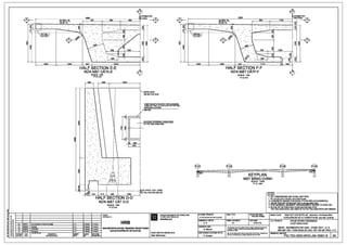 DETAIL 1
CHITl~T1
.,
SLOPE 1%
flO d6c 1%
... :.. .
.•· ..g
.4~ ··. ~ ~ ·
• '4.
B
SYMMETRY
t---50-B5~9~5~1---t-~-~8=80~---t~-~964~---i'~IX(rNG ~
----L · ~ .
B
5085
1224
A • of A "'""::::-----+1--...t- Cl
: ·~~ • .  .,. ___1_-+-lzS--~-----+...~J-1 -
1000 1289 452 I 2343
.q.;. · •.":· ~.· l .soci:. 1·.. ·• I Ci; ~
•_:4...4 .. . "' . .i -... ....~~--+--------+----------+---·------..............--......---+-'-l---~ --
1000 1289 452 I 1773 r11 500
0
0
~
HALF SECTION E-E
NO'A MAT CATE-E
... ..
.•q
•
SCALE: 1/20
TYL~:1/20
548
I
. .
~.· .
. ..
.•.
•• ......<q
. •.' . ~
..
...
·¥
. ..
q
·•
•
I
1503
B
·'-DECK AXIS
I TIM KeiT cAU NHIP
I
CAST-IN-SITU PLINT_H FOR ACCESS
Cf.WI COTDUC T>?-1 CHO CHO LOITllOP ~
OPENING COVER
N/PMO'
I ACCESS OPENING (1000x1000)
- ,__j__LO TIEP w:v" (1000x1DOD)
ILl:-1 -I---,
10 500
. ~ .~.
. .....
.. -.
q
:·
"'.,. ' ~. :•  ...............,...--+-.....--..-----.
.• q
•.
·- ~ ~. ... ""· .~ ~ ~·I ,"' .. .....•. ... I
., ~ . ·~. <f
• ~. • . I "Q'·
... . •"" .. . ~ . • 1"':
~ • q. • • j~·. ·: ..•~.. 1 · .- •. ... • .. I .. q ·
. "' ""' "' I .q . , ..
.. ~ . """'., " • I "
1--""""·--.·,., ·I , "'· ..
570
I
I
I
I
_ ]·~ J • I } J •, ... •·
~ '.... .
0
- . ,+--- 1----I·---· -·---·-~F PIER/ EXP. JOINT
4 OATRU I MOI NOi GiAN NO
1571;.... 441 413 548 1084
HALF SECTION D-D
NO'A MAT CAT D-D
SCALE: 1120
ti' u;::1120
HALF SECTION F-F
NO'A MAT CATF-F
SCALE: 1/20
ti' L~:1/20
B
I I I I I I I I I
''' 11 1111frr1 1 1 11 11 1~1
KEYPLAN 1trMAT BA.NG CHfNH
11 1' I1 1I 1..,f
SCALE : 1/500
TY LI;: 1/500
NOTES:--------------------~
GHI CHJ:
1. ALL DIMENSIONS ARE IN MILLIMETERS.
1. TAT cA cAc KICHTHU'OC ™EO DONVJ MM.
2. CONCRETE GRADE FOR DECK: F'C=45 MPA (CYLINDRICAL)
2. C/{p ae TONGDOI VO'I BAN MATcAU fC"45 "41!!!!MAUlRU)
3. FOR GENERAL SEGMENi ARRANGEMENT REFER TO DWG. NO.
3. ae XEM BO ml PHAN D~ CHUNG XIN XEM BAN ve sO
PIC-TEC-GAD-WVO.J00-18007-B TO PIC-TEC-GAD-WVO.J00-18009-B
~~-.-----.-~--.-~~~~~~~----.-~-----.~---.-~--.--~~~~~~~~~..--~~~~~~~~----.-~---:-,...--,,-~~..------.-~~-.-~...,....-~-===r==========================~tll t-----+---t-----------------+----+-----t>------i CLIENT: • PROJECTIMPl.EMENTATIONCONSULTANT FILENAME~NBAN~: SCALflITL~: STATJSH~H~G:
~ ~ CHO eAu Tll: 1Uv>H THl,IC HleN Dl,r AN PIC-m>GDC>WV<>JD4."'"'""'_2A.DWG - Technical Design
~ ~i 111
t-----+---t-----------------+----+-----t>------i • SYSTRAS.A DESklNEDBYT!llitr~ : FORllATKHOBAN~: DAlENGAY:
ij ~ HRB AK A1 31/01/1052 ~ .5 v. 3D1D4111 2nd MJbmllllDn Dftachnlcal dUgn A. K G. M•LN P. Amaud
~ ~ ~ 1C 25/D811D Updalod A. K G. M•<ft P. Amaud CHECl<EDBYSClAT :
8 !I ii 1B 2lll08/10 UPDATED A. K G. M•<ft " · Amaud HANOI METROPOLITAN RAIL TRANSPORT PROJECT BOARD G. Maurls
~!..
! ~l 1--,-A--1-3,-io-111_o_F1__.m_1..-ue------------+-A.-K---+-G-.. M-.---t-P.-Amaud----t BAN DI/ ANeirONo ~TeO THIHANQI
~ PROJECT DIRECTORIGW..!lOcOiiAN : CHEF DESIG~ICHONHla,i !Hit! ~ :
REVISION DATE DEllCRl'TION IUlllllllll' aiEOOl'f aEFIJ'DED
.. ~ -i sil'AflOI NClAY NOIDINJsUAOOI TIElll! SOl:r allN1$nElll! Alain ~ereau P. Arnaud
Thil dl8Wil"G ITllll: not be littw loll'llCI. copilda-oetwwill repnxlUCICI
h whal•or In pmrt cruMldfar•ny prupmewllhaul:tt.pfbrwrtllsl
permi.lond HRB.
Un '6nlly ldlllngdlrqc ph•p10 d,,.g duGI """ him Oll)c, rnOtpl"jn hoy
,... bO. mA ldlllngdlrqc•• ding9l>il'G '*'blna.loHRB.
PROJECTDU' All: HANOI PILOTLIGHT METRO LINE Section Nhon·HanoiRailway Station
TIJY~N EllJCNGs.&.r DOTHI THIDl~M w HANOi 9ofn Nh&i.Ge HiN(li
nmlIDIBAN~ : NHUE RIVER CROSSING
VLJQT SONG NHUI;:
DECK- SEGMENTS ES1-ES2- CONC OUT-2 / 2
BAN W,T cAU - PH.'.N OOAN ES1-ES2 - ~T cAU BIO TONG - 212
DRAWING ND.IBAN~so: IPIC-TEC-GDO-WVO-J04-18301-B 2A
 