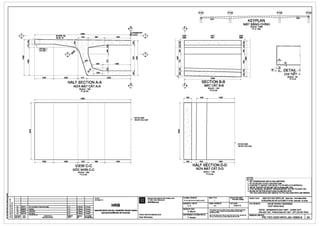 B
I ~ ~
: •' 1o.--=548~--"'--1---'-----'-148=5_ _ ___J
• ~ . I.'._ - ...
1
_ ......~-------_J
~ < 1 5cio_·a •1 .' • ' o" 4 ,,
4
;,- .l 4 <I ~
~~~---1~~~~~~--+-~~~~~~~~-l---~~--~-~~--"---~--"'--~~~-1-~
1000 1289
I
470 I
HALF SECTION A-A
NO'A MAT CAT A-A
SCALE: 1120
Ti' Ll;::1/20
5085
2325
B
~.-~~~~~---,-~~~~~~~~-.-~~-~~~~~---,-~~~~~~~~----!
I
I
Ir- DECKAXIS
r TIMK8° cAu NHIP
I I I
I I
I I
I I
I I
I I
I I
I I
I I
I I
I I
I I
I I
I I
I I
I I
~L-~~~~~-'-~~~~~~~~....L....~~_J~~~~~-'-~~~~~~~~---1
I 1000 I 1289 I 532 I
VIEWC-C
G6C NHlN C-C
SCALE: 1/20
Ti' Lt;:1120
880 I 1384
Pt/J I
SA7'
,,,,,fir,,I I I I I I I I I I I I I
KEYPLAN
MAT BANG CHiNH
,, ,, ,,,, ,,Htd I
SB7'
~SAS'
SB8'
I ,,--------
I ~
1 ~~
I ~
I lfz!
I ~ .4
<I" _<.J
4 ' 4 •
SA7'
SB7'
3000
4
SECTION B-B
MAT CAT B-B
SCALE: 1120
Ti'Ll;::1/20
' 548 1463
I I I
~ ......~ -.,......,., ~"""T'""~~~..-~~~~~~~~---11
4
.,
4
4 . '
< 4
I
I
I
I
SA6'
SCALE : 1/500
Ti' LI;:: 1/500
S86'
~ I
l
I
' 0
~
I 1
I
I
Ht- ~· I
!d ' I
~-ill- DETAIL -1
CHI Tl~T-1
SCALE: 1/5
Ti' Li;:1/5
<
'
l_DECKAXIS
I TIM K8° cAu NHIP
~..._.·-~-·....__._~~--1...~~~~~~~~~~I
I~ I 548 I 1485
HALF SECTION D-D
NO'A MAT CAT D-D
SCALE: 1120
Ti'Ll;:1120
NOTES:~~~~~~~~~~~~~~~~~~~~
GHI CHU:
1. ALL DIMENSIONS ARE IN MILLIMETERS.
1. TAT cAcAc K[CH THllO'c THEOElONVI MM.
2. CONCRETE GRADE FOR DECK: F'C=45 MPA (CYLINDRICAL)
2. ~ e£; TONG EJ(SI Veil e.(N MAT cAUl'o=4I; l,1pe cMAUTRl,I)
3. FOR GENERAL SEGMENt ARRANGEMEfff REFER TO DWG. NO.
3. £)£; XEM BO TRI PHAN ElOAN CHUNG XIN XEM BAN VE SO
PIC-TEC-GAD-WVO-J00-18007-B TO PIC-TEC-GAD-WVO-J00-1800S-B
ALENMIEITtNBAN'IE: STATUSlT1NH T~:
Technicel Deeign
~
~ I II PROJECT IMPLEMENTATION CONSULTANT PRO.ECTIDI/ ~ : HANOI PILOTUGKT METROLINE Sadlon Nhon- Hrml RalwaySlllllan
..
~ l!i , ruvJN THVCHtt;N 011AN ••c.TEC<lll<).WYG.KJ4.1lllD<l_:r.o.owe - ru~N Ell/ONG s.J.TaoTHI THI01t:MTPHANOi Eoflll Nhfin. Ge H~ NOi
5 ~ SftTRASA
t ~ ..: HRB DESIGNEDBY Tll1£r~ : FORIMTl~eANv£ : DATEINGAY: TITlfTtNBANv£: NHUE RIVER CROSSING
7 i!~ 2A 3MJ.11'11 2nd•ubml11ionotlllchnlcald-.,, A.K 6 . Maurte P. Amaud A.K A1 31/01110 WQ'TSONGNHUI;:
~ ! ti t-~~~-t:~:~~;;....;-=~~00aPDA=~=-------------~~:::.;~'°'----F~'-"·::=~::::~:-'":::=::_-1 HANOIMETROPOLITANRAILTRANSPORTPROJECTBOARD Cl£Cl<EDBYsoAT : "'~"-'II"""""'"_""_,,_,.,._ __, DECK-SEGMENTSSA7'-SB7'-CONCOUT
~ i g "'"'' G Mauris ilwholeor in partorUlldforanrp~wtto.tllwpricrlllrinln
~ ~ ~ 1A m11110 Fim 18aJo A. K p, Maurie P.Amaud BAN DI/ANDUONG BATDOlHIHAN(ll 1---·--..,..---..,.......,...--1 pormiuionofHRB. BAN M~T cA.U - PHAN ElO~ SAT-SBT - ~T cAU B~ TONG
-
~ I~ REVISION DATE DESCRIPTION DelllNEDl!Y IHlllEIJl!Y CllJEFOFDBD PROJECT01REC10R1GiAr.lrocD11AN : CHIEFDES1GNER1CHO NH1eMTH1~~= ..,"'""'""""""-""'•d""'""""'""'"'"'"""'~....,..., DRA'MNGN0.1BAN~SO : I~._~_~__._w_~_DOl_.__N_~_Y_.______~_1_~_NG_s_~_~_1______.~ra1_~E--~D-r _...J....00_1_llill_nEl_E_._________________J_A_la_in_B~_ch_e~_a_u___________i__~P~.~Am::.::a=ud:...._____i__...,,_~_. m_•""""_•_"-_••_o1no_t_...,_'*'_..,_,..._H_RB.___.L_____~P~l~C~-~T~E~C~-~G~D~O~-~'li/V!.!~Q~-J!!!!0~4~-1~8~3~0~5~-~B~l_;2~A~
 
