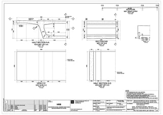 B
;.,_~ L ' .....,_I_.cJ..~---------_; -
~<l . ·l . f?PO . l<f .. ., 4 <l "~ ~ ~
~~~+-~~~~~--+~~~~~~~~-+-~~--~';____.,~,;__-~A.___~_;_~---......._j-~
1000
I
1289 452 I
HALF SECTION A-A
NO'A MAT CAT A-A
SCALE: 1/20
Ti'Ll;.:1/20
5085
2343
B
~ ~-------------------~-----------------!
I
I
I r-DECKAXIS
r TIM K£T cAu NHIP
~...._______.________....__ _ _....______.________--+
I 1000 I 1289 I 532 I
VIEWC-C
GOC NHlN C-C
SCALE: 1/20
Ti' Li1::112D
880 I 1384
I
.......I1Jw=·.·~~~~~ ..I IIr,......MAT BANG CHiNH
SA8
SBB
,,,-------
SA9
SB9
I ~ ~: : . . . " . " A • 4 4 ~ • ' ~ I
1§1 ~~ I
11 -· J.....l-1~ -----!-----------+-~~~
I
I
../~:
.4 • '
3000
SECTION B-B
MAT CAT B-B
I
0
SCALE : 1120
Ti' Ll;:112D
548
I
1503
I
~ ~-. ~-~--~--------------11
" .
'.A
I
I
I
'· . ~DECKAXIS
I TIM K£T cAu NHIP
·. ~ I
~~....,.,-' =-...___._..,,.,,::--_.___________I
~ 548 1499 :
HALF SECTION D-D
NO'A MAT CAT D-D
SCALE : 1120
rt Ll~:1/20
SCALE : 11500
Ti' LI;: 1/50D
I
I
j
Hi- ~I !;_ill_ I I
~_ijj_ DETAIL-1
CHI Tli;T-1
SCALE: 1/5
Ti'Li;:115
NOTES:~~~~~~~~~~~~~~~~~~~~
GHI CHU:
1. ALL DIMENSIONS ARE IN MILLIMETERS.
1. TAT cAcAc K[CH THllO'c THEOElONVI MM.
2. CONCRETE GRADE FOR DECK: F'C=45 MPA (CYLINDRICAL)
2. ~ ee: TONGEl(SI Veil e.(N MAT cAUl'o=4S l,1pe CMAUTRl,I)
3. FOR GENERAL SEGMENt ARRANGEMEfff REFER TO DWG. NO.
3. Ele:XEM BO TRI PHAN ElOAN CHUNG XIN XEM BANVE SO
PIC-TEC-GAD-WVO-J00-18007-B TO PIC-TEC-GAD-WVO-J00-1800S-B
~ 1 t----+----+-------------_.____..._______. CLIENT: II PROJECTIMPLEMENTATIONOONSULTANT STATUSlT1NHT~: PRO.ECTl Dl/AN : HANOIPILOTUGKTMETROLINE SedlonNhon-HrmlRalwaySlllllan
~ ! CHO~•" n ~ TV V.'..' THVC Hl~N DIJ ,., Technical Deeign
..
~ l!; 1 - - - - + - - - - + - - - - - - - - - - - - - - - ' " - - - - - - - - i . - - - - - 1 """' 'Vo • "" ~ "" PIC.TEC<llX).Wllt>.KJ4.lal1H_:rADWe - ru~N Ell/ONG sATOO THI THIDlt:MTP HANOi Eoflll Nhfin. Ge H~ NOi
~~ SftTRASA
t ~ ~ HRB DESIGNEDBY Tll1£r~ : FORIMTl~eANv£: DATEINGAY: TITlfrtNBAN~ : NHUE RIVER CROSSING
ALENMIErtN BAN~:
7 i!~ 2A 3MJ.11'11 2nd•ubm1111onotlllchn1ca1d-.,, A.K 6 . Mauite 1>. Amaud A.K A1 31/01/10 WQ'TSONGNHUI;:
~ !ti ~~ ::~ ~::.~ ~~ :::~: :::::: HANOIMETROPOLITANRAILTRANSPORTPROJECTBOARD Cl£Cl<EDBYsoAT: "'~"-'II"""""'"_""_,,_,.,._ __, DECK-SEGMENTSSA9-SB9-CONCOUT
~ ~ ~ 1--1-A--+s-u-11-110--+-F-im--.------------.j..A.-K_ __._6_.. Ma-u-rie---i.P-.Amaud---l BANDl/ANflUONGsATDOlHIHAN(ll ..__G_._M_a_un_·s------1 =.::~~.,..-ror.,,,.p._w111oo.1111opt1or- BANM,!..TcAU - PHAN tlO~NSA9-SB9 - K~TcAU B~ TONG
...._~ ; ~ REVISION DATE DESCRIPTION DelllNEDl!Y IHlllEIJl!Y CllJEFOFDBD PROJECT01RECTOR1G1Ar.1rocD11AN: CH1EFoES1GNER1CHONH1eMTH1~~: ..,,.. ..""'"•"-""'pd•"'•"""'""'"'"'"""'~...,.., DRA'MNGNO.BAN~so: I~..._~_~__w_~_D01_.__N_~_Y_.______~_1_~_NG_s_~_~_1_ _ _ ___.~™1_~E--~D-r _ _._00_1_11i11_11ET_E.._________________._A_la_in_B~_ch_e~_a_u___________.___P_._Am_a_ud_____.__....._~_. m_•""""_•_"-_••_o1no_'_...,_,.,_..,_,..._"_RB.___..1-_ _ _ _~P~l~C~-~T~E~C~-~G~D::..::0~-~'li/V.:..:.~0~-J.=..::0~4--1~8~3~1~9~-~B:.._.i....:2~A~
 