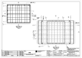 ~
91-020
-@D
~ ll 001
111100/300
Dl2
I I I I
/F .t=~ "
~'
;=;=
"" "" ~l003
Dl2 ~"
Ill
Ill Ill
~~
·111
~ F----8~
~
"'
~
u ~~ u
~ 4x46-D12 018 ~
~
= I [ I'Oi1' 4x46-D12 46-012 019 I>;;,:;I
~ ll ;01 ~ ll;02
021 005005 021
:lALTERNATE
006 006Ill 11-IAYTiil: D
~D
c::: ---, -N
111 =--- 'i'...
4x10-D16 M =;; D D
M
009 D D
@1200 N
~v / ,
~
~ --u 'l 'I '1111 I u ~ ~I003
D32
• I
I
,. ~
- - 10x8-D16
"" != != !!= (D275x200 011
~ ll 001
~
fe ~
~
~ I-«: •Dl2 I
~  oos 006
D32 la ......
- a D32
oos 006 I
SECTION C-C - ~
-- -M,;TCAT C-C -
• c--
SCALE: 1/10
c--
)9 -« •Ti' LI;.: 1/10
- ""' -- •
10-016 I - - - -010
@1200
&-- • E» -«: • ~
• E» I-«: •014
2x3-D16
L... •• ....ALTERNATE
TI-IAYTHI:
- -D - -
• E» I-«: •~
f--- f---
'l a
""' - ..020
2x20 020
@1100
rw ~
--- -f--- le f--- f--- De I-« •
La ..... -- ..
• I ,p)J I .1JJ I 1n I I nn I I I I I ~I 1 lflec l.
o
4 o
~ 013
2x4-x3-016
015
~ 0161SECTION D-D ~N ES:
MATCATD-D
GHI CHI.I:
1. REINFORCEMENT YIELD STRENGTH: FY=420 MPA.
"scALE : 1110 1. CUONG £>0 CHAY COA COT TH!:P fc=420 Mpa.
Ti'LI;.: 1/10 2. CONCRETE COVER: C=50 MM.
~ 2. LdP ee TONG ~ ve: c=5D mm
~ CLIENT:
11
PROJECT IMPLEMENTATION CONSULTANT FILE NAMEITtN aMIv£ : SCALEITYLe : STATUSTfNHTR6NG: PROJECTIDIJAN : HANOI PILOT LIGHT METRO LINE Sedian Nhon. Hanci RailwayStation
~ • 21111»11 A.K ~.Meurls ...... a-io E>Au ru: nrvAN THl,fC Hli;:N DI/ AN PIC-TEC-GRR-IHVOJ04-111222-6_l1ADWG - Technical Design
Tuv£N SOONG sAT E>0 THI THI -E>li:M TP HA N()I Elofn N~n ·Ga Hil NOi"' """'""'
• • "' """"' 2nd aubmilaion of technical dellign A.K 3.MauriB
__,
SYSTRAS.A
DESIGNED BYTHltrK£ : FORMATKHO BAN ve: DATEINGAY: TTTl.El'ftNBANVE: NHUE RIVER CROSSING
ii
u ,. 01/11Y10 "PDATE> A.K 3.Maurls
__,
HRB A.K A1 31/01/10 WQT SONG NHUe
I
1D
"""" """'""' A.K ].Meurls
__,
~~ 1C
"""" "PDATE> A.K ~.Meurls
__,
CHECKEDBYsoAT: This d'awilg must not be eilhlr IDMed, o:ipi!lcl orOlharwiae rep'Ocluoed PIERS-PIERCAP - P152 - REINF -3 / 3.s 18
"'"''" Date Missing A.K ~.Maurls P.Amaud
HANOI ME'TROPOUTAN RAIL TRANSPORT PROJECT BOARD
G. Maurls In - er h pmrt ar uucl for •nr prupmaWlhoullho prkrwrlllln
TRV-MO TRV - P152 - COT TH!=:P - 3 / 3•• BAN·~ AN oU'ONo sAroO THI HA NQI pennllillon ol HRB.
~ H 1A 31/01/10 ,........ A.K 3.Maurls
__,
PROJECTDIRECTORIGINAeocDIJ AN : CHIEF CESIGNERCll) NHla,lTHl£'TK£ : DR.WING NO.IBANVESO :
I3A
Mn vii My kh!lng 4JVC ~RI) d,lng - mol h"rlh lh)c, m(ll phln hrly
REVISION
"'"
DESCRIPTION
-· ,,.,.,. (Hl'CflE!QI
Alain B~chereau
kllln ~ mll kh!lng41VC..,Mngf'blngvllnbllncilll HRB.
PIC-TEC-GRR-WVO-J04-18222-Bn SO'AElOI ""y NOi DUNG sCrA.ElOI m• ..T ailrtil;Mllil~~ P.Amaud
•
 