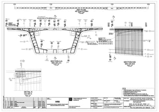 ~
~
i
I!!
~
t ui w .!:
F %
!I $i
!;l 8
~ uii: B
15
ES1 S1 SAB' SA7' SAS'
®0
DETAILX
CHI Tl~TX
SCALE: 1/10
T'i'Ll;::1/10
RE~FOR PT CONFLICT ~-E1£U CHINH TliANH COT THEP 001 VOi XUNGE PT
- --- ---
8 @ 0 9@
8
- ~>SECTION A-A
MAT CAT A-A
"scALE: 1r.zo
T'i'LS:1/20
o----+----+----------------+----....___....____. Q.IENT:
o----+----+----------------+----....___....____. CHOflAuru:
3" 21/11Y11
2A 3004'11 HRBUpda111d A.K
2nd aubml11lon at'lechnlcal dMlgn A . K
1C ~8110
=o=
'=~=
x ~
_,_@_,
•18 2Ml&'IO
Upda111d A. K
UPDATED A. K HANOI METROPOLITAN RAIL TRANSPORT PROJECT BOARD
SA9 S3 SB9
KEY PLAN
K~ HOJ;CH CHfNH
SCALE : 1/200
T'i'Ll;::1/200
N
Ci
12 0-DB Q
[10x6x2J @300 ~
.,,CD a
Ca
·-o:;:e.
~
~
1--~D~16~s - - -
PROJECT IMPLEMENTATION CONSULTANT
11 VAN THl,IC HreN DI,/ AN
SYSTRAS.A
FILE NAA1ElTtN e,l,i/£:
DESIGNED BYTH1"1K£:
A.K
CHECKED BYSlll.T:
G. Maur1s
I
I
' S2 ES2
SA2' SA1' PS1
SA2 ~~
~1 ~J
SA1 PS1
SB2 17& SB1 PS2
SB2' ~
SB1' PS2
I I I    I  
~~ I
I 
--, ---,.-,  --,  
 ' 
11
I I I
/ 2x20 012
@150,:. !, '-- --- i.-
- ~
--- --- --- ---
=DE'IAILX)
I [; ,_ '-- I-
,__
:S ~ ~ ::r
e--- ,__ '-- I -
'--
,___
~
e-- '----
CHITIETX
- ,_ L---
@-
I/ ""'" ,_ '-- -
BLISTER TYPE 1
ROLOAI 1
REINFORCEMENT SEE DWG.
COT THEP XEM BANvE
PIC-TEC-GRR-WVO-J04-18650-B
PIC-TEC-GRR-WVO-J04-18651-B
;!
c
• o
"'"':Si.
-
SCALE TYLE:
FORMATKHO BAN VE:
A1
L--
/
L"
(~A
STAlUS TfNH~G :
Teclmical Oesign
DAlENGAY:
31/01/10
Thil <Rwi'ID mUll:notbe eithlrlOlrled,<q>ied«otl'lll'Wile NP'Odiacl
ln wtdeah P11rtorul8dfor•nr prupmewllhoul:.. prlor'Mltsl
parmlllllonot HRB.
.
SECTION 8-B
MAT CAT B-B
SCALE: 1120
T'i'Ll;:1/20
2x20-D20
@150
01
01~
006
01~
007
DB
009
NOTES: ~~~~~~~~~~~~~~~~~~~~~~
GHI CHL.f:
1. REINFORCEMENT YIELD STRENGTH: FY=420 MPA.
1. ClldNG E0 CHAY CllA cx:fTTHE'.P :fy---420 Mpa
2. CONCRETE COVER: C=50 MM.
2. LdP BE TONG M Ov£c=50 mm
3. FOR PARAPET S"fARTER BARS REFER TO DWG. NO.
3. E£ XEM THANH COT THe!P CHO'COA LAN CAN XJN XEM BAN VE SO
PIC-TEC-GRR-WVO-J00-18803-B TO PIC-TEC-GRR-WVO-J00-18808-B
PROJECT CVAN: HANOI PILOTLIGHT METRO LINE Sedion Nhon•HantiRailway S1ation
TIJY£N flOONG sATElO THITHIfllEM1l'HA NQI Batn N~n · GaHi NOi
Tm.E TtNB,l,iVE: NHUE RIVER CROSSING
VU'QT SONG NHUI;:
DECK- SA1-SA1'-SB1-SB1I - REINF - 1/2
BAN W,T cAU • SA1-SA1'-SB1-SB1' - c0T TI·H::P -1 / 2
1A 31m11101----+---+-F-lm--..--------------+-,.-.K---4---4-----1 BAN DI/AN llWNG IA.TllOTHI llANQI
REVISION DATE DESCRIPTION
NQI DUNGWAfJOI
IHIHl!BI'
HIM!
CllllCIDBI'
IOI.!
PROJECTDIRECTORGIAMaoc01,1AN: CHIEF ~IGNERCll) NHleMlll1£rKe: ......My_..,.,._.......1111 ..... ..,.. .... _m(llpMnt.y
....~ ...- .........~t~'"""'""'""""·
DRAl'l1NGNO. BANV£SO:
SLrAOOI Nal.Y Alain B~cheraau P. Amaud PIC-TEC-GRR-WVO-J04-18500-B 3A
 