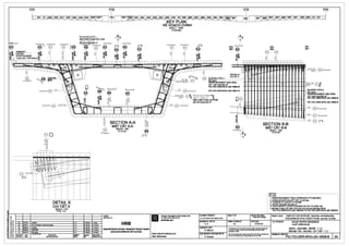 ~
~
it
i
~ii:
15
ES1 S1 SA8' SA7' SAS'
~NT
EIEU CHINH ™ANH COT THEP
FOR PT CONFLICT
=--- EOI VOi XUNGEQT PT ~
I!!
~
uw .!:
F %
!I $i
!;l 8
uB
8 @) 10N
"'o SJ~
'-;;
N
.,.,,
STARTER BARS ~i,
THANH COT TH!l:P NHO RA<;::
---s 2x23 -D16
®O
DETAILX
CHITl~TX
SCALE: 1110
T'i'LS: 1/10
.,,0111
~-0
..."'N
n @
9s 9 0
[]
@
~~
ooo l:jl@.
Clo 0
·- N
......
~ L__J
8 @
L__J
~;l
l:jl@.
0
N
"...
0
= =
""'Sl@. ;::!~
";'@..
SECTION A-A
MAT CAT A-A
SCALE: 1/20
ti' Li;:1120
-
o----+----+----------------+----....___....____. Q.IENT:
o----+----+----------------+----....___....____. CHOflAuru:
3" 21/11Y11
2A 3004'11 HRBUpda111d A. K
2nd aubml11lon at'lechnlcal dMlgn A . K
1C ~8110
n
®
~g
·-c;::s
....
18 2Ml&'IO
Upda111d A. K
UPDATED A. K HANOI METROPOLITAN RAIL TRANSPORT PROJECT BOARD
1----+---+-F-lm- -..--------------+-,.-.K---4---4------1 BAN DI/ANEWNG sA.rEOTHI llANQI1A 31m1110
REVISION DATE
SLrAOOI Nal.Y
DESCRIPTION
NQI DUNGsLrAfJOo
IHIHl!BI'
HIM!
CllllClllBI'
IOI.!
SA9 S3 SB9
KEY PLAN
K~ HO~CH CHiNH
SCALE : 1/200
T'i'LS:1/200
8
n
@
SA3
SB3 9
~
!iD
,_
c;::s
....
.,.o
Ci~
...;!
I I I I I  I  I I I I
- 11
I I I I I
(~ [CJ
~ - ~
DETAILX)
.t ~~
rr-
CHITIETX v
BLISTER lYPE 7
1---
/ ~ L--
ROLOA17 ~
L--
-REINFORCEMENT SEE DWG.
COT THEP XEM BAN v£
PIC-TEC-GRR-WVO.J04-18650-B
PIC-TEC-GRR-WVO.J04-18651-B
SA2
SB2
032 033@ @)
5[ gj
I
,----,-----,-l,-

r:.;; ~
'-
- L--
L--
,_ '-L--
I I
-
L-- '-
L-
,_
----,- _ _ _ 

-- f-
1--- - f-- - r-
- -1---
' S2 ES2
SA1
SB1
2x20 - D12
[6.1150 §
2x20- 020 @§@1150
-
BLISTER lYPE 6
/ R0 LOAl 6
ENT~ -
[](§) '-
,_2x20-D20 foli REBAR AOJUSTM
@l150 ..'.'...'.Y  FOR PT CDNFLIC
- L-
~I/
I/ REINFORCEME
COT THEP XEM BAN
PIC-TEC-GRR-
NT SEE DWG.
vE
WVO.J04-18852-B
•PROJECT IMPLEMENTATION CONSULTANT
11 VAN THl,IC HleN DI,/ AN
SYSTRAS.A
PROJECTDIRECTOR GIAMaoc01,1AN:
Alain B~cheraau
THCOT il:P
TPT
E>IEU CHINH THAN
001 WI XUNG ElO
FILE NAA1ElTtNBAN/£:
DESIGNED BY TH1£TK£ :
A. K
CHECKED BYSlll.T:
G. Maur1s
CHIEF~IGNERCll) NHleMTH1£rK£:
P. Amaud
- L--
L-- '- -
~L-- '-- 1--- -- c--
J
~1
--:::-
L--
- c-- '-
PIC-TEC-GRR-k
'-::
L-
- ,__
- -'--
....., I
1.- ~
-" L-<'. ~
c 014
s
WVO.J04-18653-B
014
8....
c  I 
:e y DB
n.....
-SECTION BB
MAT CAT B-B
8
SCALETYLE:
FORMATKHO BAN VE:
A1
STAlUS TfNH~G :
Teclmical Oesign
DATENGAY:
31/01110
Thil <Rwi'IDmUll:notbe eithlrlOlrled,<q>ied«otl'lll'Wile NP'Odiacl
ln wtdea h P11rt orul8dfor•nr prupmewllhoul:.. prlor'Mltsl
parmlllllonot HRB.
......My_..,.,._.......ng ..... ..,.. .... _m(llpMnt.y
.... ~ ... - .........~t~ ,,.,, ...... HRB.
SCALE : 1120
ti' u;:1120
NOTES: ~~~~~~~~~~~~~~~~~~~~~~
GHI CHL.f:
1. REINFORCEMENT YIELD STRENGTH: FY=420 MPA.
1. ClldNG El0 CHAY CllA cx:fTTHE'.P :fy--420 Mpa
2. CONCRETE COVER: C=50 MM.
2. Ld l' BE TONG M OvEc=50 mm
3. FOR PARAPET S"fARTER BARS REFER TO DWG. NO.
3. EE. XEM THANHCOT TH!l:P CHO' COA LAN CAN XJNXEM BAN v£SO
PIC-TEC-GRR-WVO-J00-18803-B TO PIC-TEC-GRR-WVO.J00-18808-B
PROJECT CVAN: HANOI PILOTLIGHT METRO LINE Sedion Nhon•HantiRailwayS1atial
TLJYEN flOONG sATEJ0TH[THIfll~M TPHANQI Elatn N~n · Ga Hi NOi
Tm.ETtNBANVE: NHUE RIVER CROSSING
VU'QT SONG NHUI;:
DECK- SA2-SB2 - REINF -1/2
BAN ~T cAU - SA2-SB2 ·COT THi:P - 1 / 2
DRAl'l1NGNO. BANV£SO:
PIC-TEC-GRR-WVO-J04-18508-B 3A
 