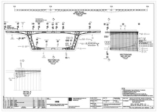 ~
9!
it
i
~ii:
15
ES1 S1 SAS' SA7' SA6'
-REBAR ADJUSTMENT
D1eu CHINH THANH COT ™eP
FOR PT CONFLICT
=-- 001 VOi XUNGflQT PT ~
I!!
~
uw .!:
19
PARAPET .. ""
STARTER BARS ~i,
0
0111
~-THANH COTTHeP NHO RA ';:
___ rQOI. ~2=-xco.29=--~0~16'---'
~ @1150
®0
~~
'7@_,._
N'°
~
x
N
~
t~
%-J
......
)..-
~
~
§) 2x2-016
c::
_ ,,______ ~ .- ~
I
l i i - ~ -
 I
<i
~ · - ~·
DETAILX
CHITIETX
SCALE: 1/10
Ti' LS: 1110
-@
~~
9•..N
"N
~
8
=5! ;l
9•..N
..N
'--
I
·- ll
0 n
9 @)
:em ~;;0
9• mo
Co 9•0
·-N ...... C>
N
L__J 1......--.....J
9 ©
= =...tu"> ...,."'
~~
o@,
6
N N
- $SECTION A-A
MAT CAT A-A
SCALE: 1120
Ti'Ll;.:1/20
o----+----+----------------+----....___..,.____. Q.IENT:
o----+----+----------------+----....___..,.____. CHOflAuru:
3B 12.!05112 Up Dalod A. K
3" 21/11Y11
2A 3(WU11
HRBUpda111d A.K
2nd aubml11lon at'lechnlcal dMlgn A . K
1C ~8110
n
@
..,g
Co
·-';'.!&
....
@@
!:!
c
'N
"N
"'o o
'=rno
x-
_;@
•
SA9 S3 SB9
KEY PLAN
K~ HOACH CHfNH
SCALE : 11200
TYLS:1/200
PROJECT IMPLEMENTATION CONSULTANT
11 VAN THl,IC HleN DI,/ AN
SYSTRAS.A
F %
!I $i
18 2MIBl10
!;l 8
Upda111d A. K
UPDATED A. K HANOI METROPOLITAN RAIL TRANSPORT PROJECT BOARD
l----+---+-F-1'"1--..--------------+-A-.K---4---4------1 BAN DlfAN llWNG IA.TllOTHI llANQI
u 1A 31m1110
REVISION DATE
B SLrAOOI Nal.Y
DESCRIPTION
NQI DUNGWAfJOI
IHIHl!BI'
HIM!
CllllCIDBI'
IOI.!
PROJECTDIRECTORGIAMaocDI/AN:
Alain B~cheraau
n
@
C>
mo
Co
·-c;:•
....
REBAR ADJUSTMENT
D1eu CHINH THANHCOT ™eP
FOR PT CONFLICT '""r
001 VOi XUNGflOT PT 
FILE NAA1ElTtNBAN/£:
DESIGNED BYTH1£TK£ :
A. K
CHECKED BYSlll.T:
G. Maur1s
CHIEF~IGNERCll) NHleMlll1£rK£:
P. Amaud
SA6.---
SB6' 0
~~
9Ci...:!
,--
,1
J_ c;-
DETAILX )
CHITleiTX
DOD
~
E;I """'
:!
c
~~
~-
SCALE TYLE:
FORMATKHO BAN VE:
A1
SAS'
SB5'
@ @)032 033
;;I ;;I
SM'
SB4'
         1  ~   
,...
:::::-

2x20 012
@l-@1150
M0-018 @§@1150
BLISTER TYPE 3
c-- t--
~
/ R0LON3
- L- - II REINFORCEMENT SEE DWG.
L-- L--
cOTTHeP XEM BAN veL- L--
~
I/L--
- - L- - (
~
PIC-TEC-GRR-WVO-J04-18654-B
L--
- L-- L--
;:!;:t-- ,_L....-
- ,_ c:::L....-
t-- - - - -~ ~
- -~ ~
PIC-TEC-GRR-WVO-J04-18655-B
I ~ ,_ ~
- 014
S L__/
014
~ L__J08
n
SECTION B-B
STATUS TfNH~G :
Teclinical Design
DAlENGAY:
31/01/10
MAT CAT B-B0
SCALE : 1120
TYLS:1/20
NOTES: ~~~~~~~~~~~~~~~~~~~~~~
GHICHL.f:
1. REINFORCEMENT YIELD STRENGTH: FY=420 MPA.
1.ClldNG DO CHAY CllA cx:fTTHE'.P :fy""-420 Mpa
2. CONCRETE COVER: C=50 MM.
2.Ld PBei TONG e.<o /£c=50 mm
3. FOR PARAPET S"fARTER BARS REFER TO DWG. NO.
3. Dei XEM THANH COT THe!P CHO'COA LAN CAN XJN XEM BAN /£SO
PIC-TEC-GRR-WVO-J00-18803-B TO PIC-TEC-GRR-WVO-J00-18808-B
PROJECTCVAN: HANOIPILOTLIGHT METRO LINE Sedion Nhon•HantiRailway S1atial
TIJY£NflOONG sAT00THITHIfll~M TPHANQI Elatn N~n · Ga Hi NOi
Tm.ETtNBANVE: NHUE RIVER CROSSING
VU'QT SONG NHUI;:
Thil <Rwi'ID mUll:notbe eithlrlOlrled,<q>ied«otl'lll'Wile NP'Odiacl
ln wtdeah P11rtorul8dfor•nr prupmewllhoul:.. prlor'Mltsl
parmlllllonot HRB.
DECK- SA5'-SB5' - REINF -1/2
BAN W,TcAU. SA5'-SB5'-c0TTHt:.P. 1/ 2
......My_..,.,._.......ng ..... ""'"""-"""iHn'-Y
.... ~ ... - .........~t~,,.. ...... HRB.
DRAl'l1NGNO. BANV£SO:
PIC-TEC-GRR-WVO-J04-18528-B 38
 