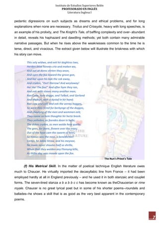 Set 3 - E Geoffrey Chaucer | PDF