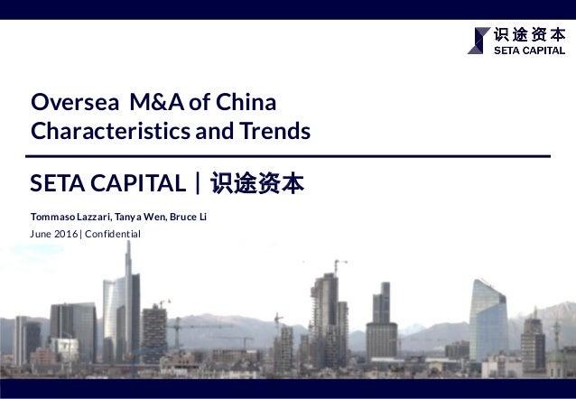 Seta Capital Cross Border M A Strategy Consulting International Corporate Finance