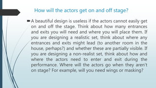 Set Design Statement Examples Set Designs | PPTX