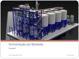 Fermentação por Batelada
Vista geral


Setech Engenharia Ltda     15/08/2012
 
