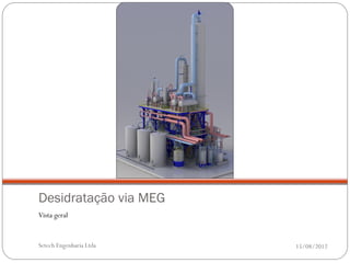 Desidratação via MEG
Vista geral


Setech Engenharia Ltda   15/08/2012
 
