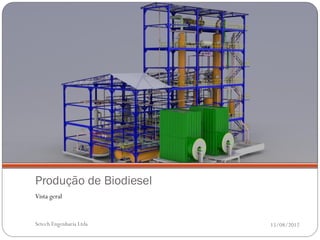 Produção de Biodiesel
Vista geral


Setech Engenharia Ltda   15/08/2012
 