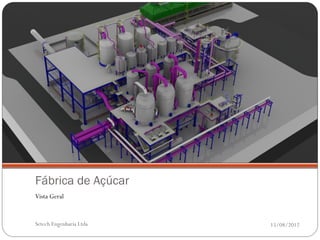 Fábrica de Açúcar
Vista Geral


Setech Engenharia Ltda   15/08/2012
 