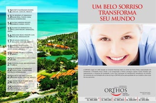 34
RevistaEstação
35
RevistaEstação
12SECRETS SILVERSANDS RIVIERA
CANCUN, CANCÚN, MÉXICO
13THE RESERVE AT PARADISUS
PALMA REAL, PUNTA CANA,
REPÚBLICA DOMINICANA
14SULTAN GARDENS RESORT,
SHARM EL SHEIKH, EGITO
15SALINAS DO MARAGOGI ALL
INCLUSIVE RESORT, MARAGOGI,
BRASIL
16ANDILANA BEACH RESORT, ILHA
NOSY BE, MADAGASCAR
17LIVE AQUA CANCUN ALL
INCLUSIVE, CANCÚN, MÉXICO
18SANDALS WHITEHOUSE
EUROPEAN VILLAGE AND SPA,
WHITE HOUSE JAMAICA
19COZUMEL PALACE, COZUMEL,
MÉXICO
20MELIA CAYO COCO, CAYO COCO,
CUBA
21OCEANIA CLUB, NEA MOUDANIA,
GRÉCIA
22THE RESERVE AT PARADISUS
PUNTA CANA, PUNTA CANA,
REPÚBLICA DOMINICANA
23SECRETS THE VINE CANCUN
RESORT & SPA, CANCÚN, MÉXICO
24-GRAND VELAS RIVIERA MAYA,
CANCÚN, MÉXICO
25IBEROSTAR HACIENDA
DOMINICUS, BAYAHIBE,
REPÚBLICA DOMINICANA.
 