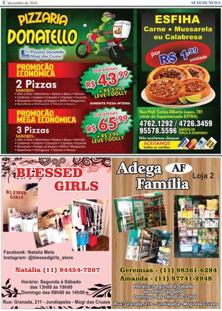 dezembro de 20168 SETEMI NEWS
 