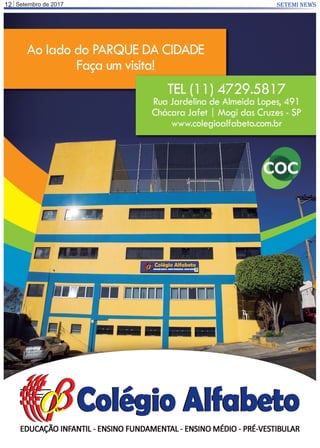 Setembro de 201712 SETEMI NEWS
 