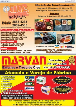 janeiro de 2016 3SETEMI NEWS
 