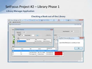 Library Management SystemDeveloper: Zaccheus RoserieEmail: zroserie@gmail.com