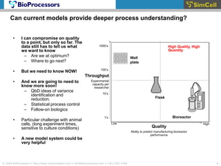 Seth Rodgers - High Throughput Cell Culture Platform for Bioprocess ...