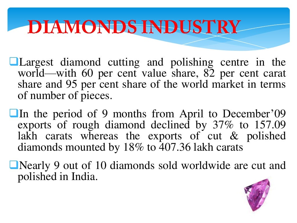GEM AND JEWELLERY INDUSTRY IN INDIA