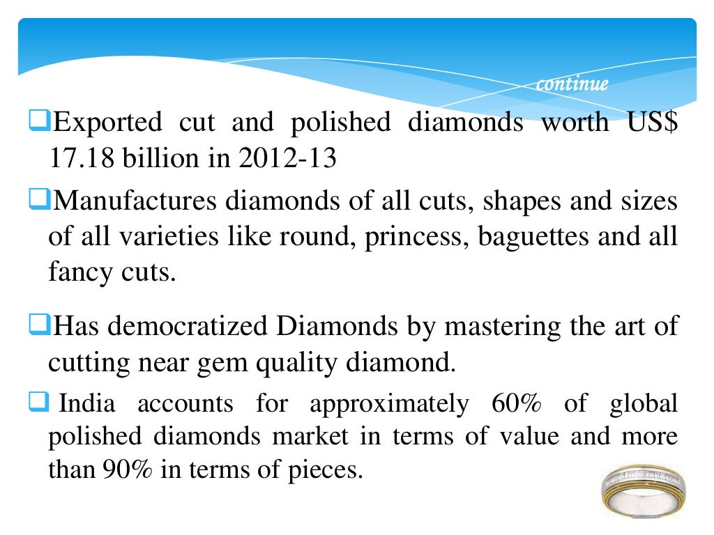 GEM AND JEWELLERY INDUSTRY IN INDIA