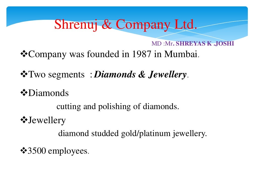 GEM AND JEWELLERY INDUSTRY IN INDIA