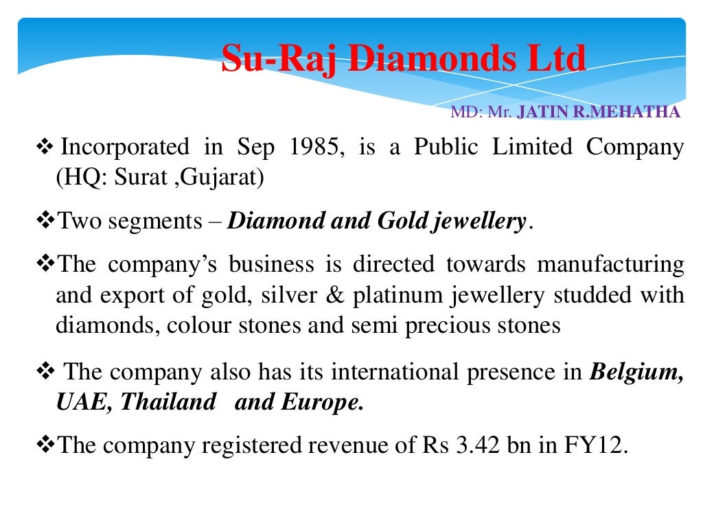 GEM AND JEWELLERY INDUSTRY IN INDIA