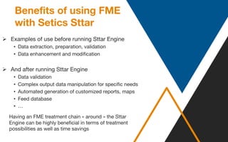 Fme Before And After Using FME and Setics Sttar Design Automation Software to Industrialize ...