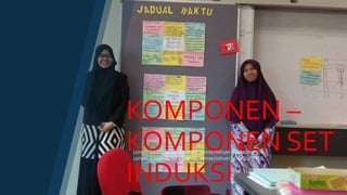 KOMPONEN –
KOMPONEN SET
INDUKSI
Lorem ipsum dolor sit amet, consectetuer adipiscing elit
Lorem ipsum dolor sit amet, consectetuer adipiscing elit
 