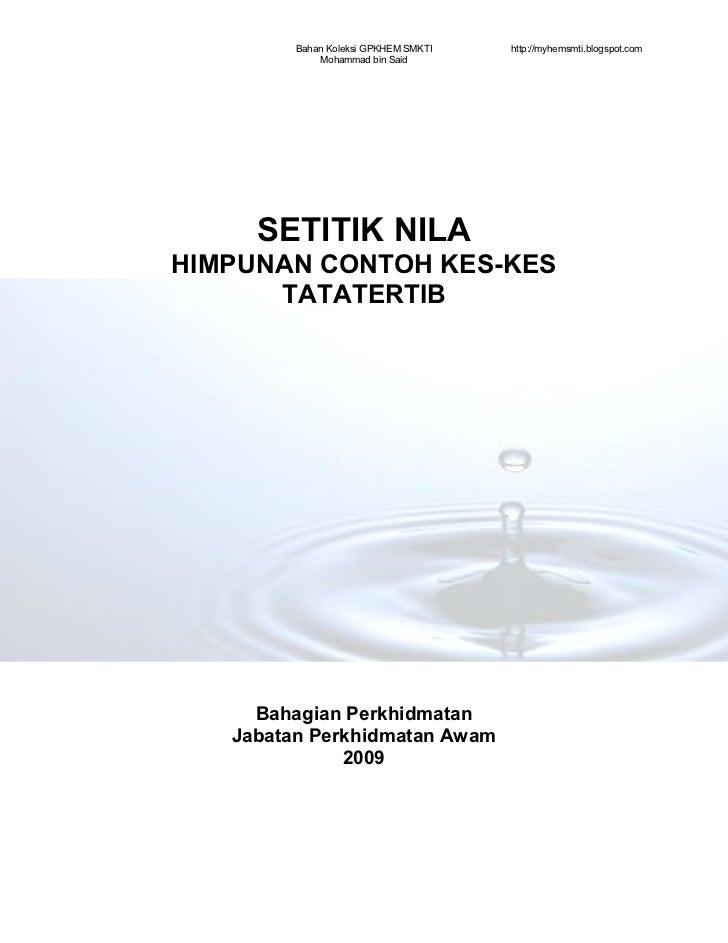 Setitik nila