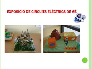 EXPOSICIÓ DE CIRCUITS ELÈCTRICS DE 6È.
 