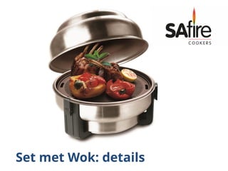 Set met Wok: details
 