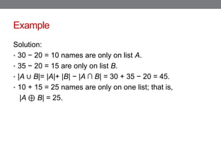 set operations.pdf .ppt.word Discrete structure+discrete mathematics | PDF