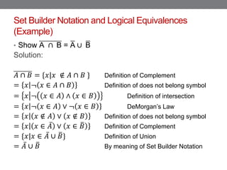 set operations.pdf set operation is relevant to discrete structure and ...