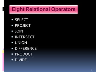 Set operators | PPTX