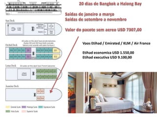 Voos Etihad / Emirated / KLM / Air France
Etihad economica USD 1.550,00
Etihad executiva USD 9.100,00
 