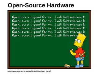 Open-Source Hardware
http://www.apertus.org/sites/default/files/bart_os.gif
 