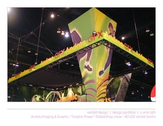 exhibit design | design portfolio | s. erik toth
Andrés Imaging & Graphic - “Graphic Power” (GlobalShop show - 40’x20’ exhibit booth)
 