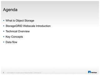 NetApp Se training storage grid webscale technical overview | PPTX