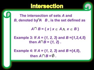 Sets | PPT | Free Download