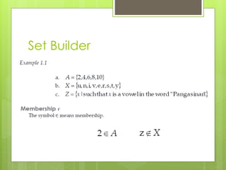 Set Builder
 