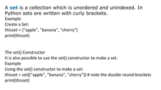 Sets | PPT