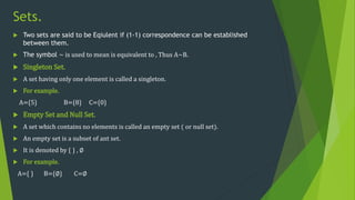 Null Set Semantics Sets | PPTX